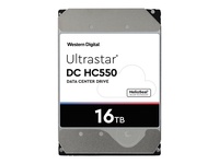 Жорсткий диск 3.5" 16TB WD (WUH721816AL5204)16 ТВ, 7200 об/хв, 512 MB, SAS, 3.5", Ultrastar DC HC550, HDD для серверів, 10 Вт