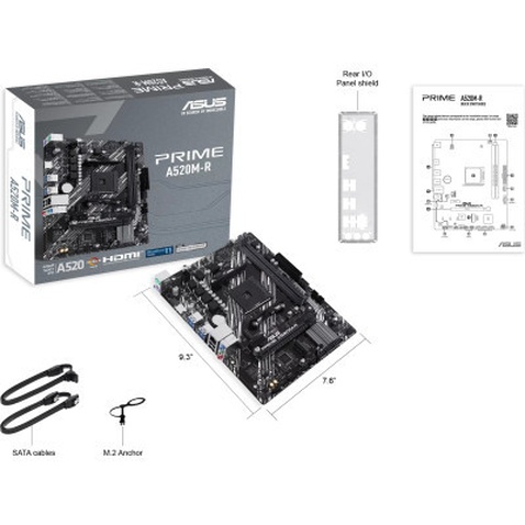 Материнська плата ASUS PRIME A520M-R
