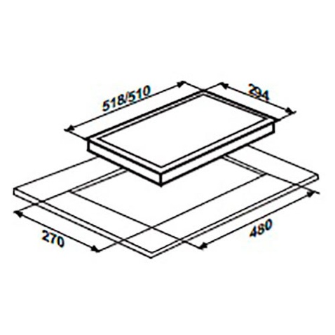 Варильна поверхня газова  LIBERTY PG3121BG-CCB (453)