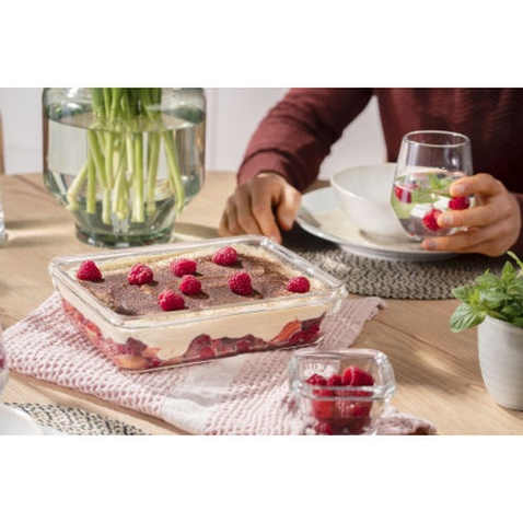 Харчовий контейнер Tefal Masterseal Glass Red 2 л (N1041110)