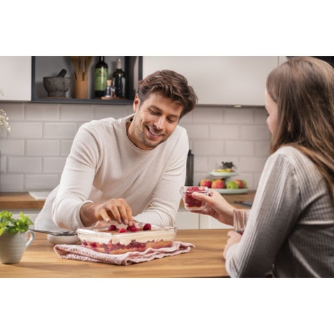 Харчовий контейнер Tefal Masterseal Glass Red 2 л (N1041110)