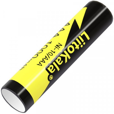 Акумулятор Liitokala AAA 1000mAh 1.2V Ni-MH, blister 1 pcs (Ni-10/AAA)