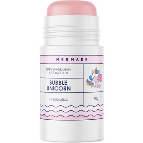 Дезодорант Mermade Bubble Unicorn Парфумований 50 г (4820241302765)