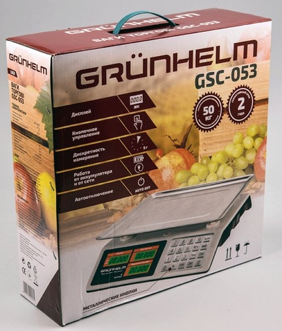 Ваги  Grunhelm GSC-053