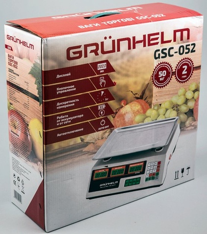 Ваги  Grunhelm GSC-052