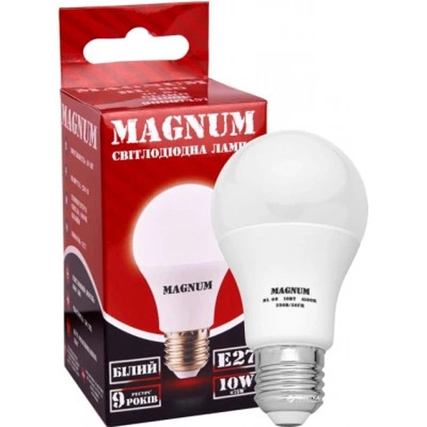 Лампочка MAGNUM BL 60 10 Вт 4100K 220В E27 (90011744)