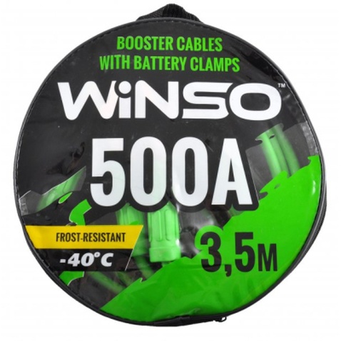 Дроти для запуску для автомобіля WINSO 500А, 3м (138500)