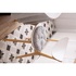 Подушка на стілець Ardesto Oliver сірий, D-40см 100% бавовна (ART03OD)