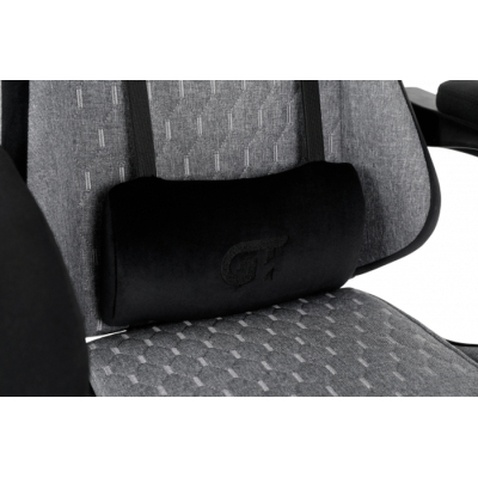 Крісло ігрове GT Racer X-2324 Gray/Black (X-2324 Fabric Gray/Black Suede)