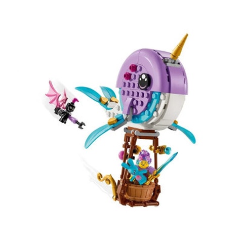 Конструктор LEGO DREAMZzz Повітряна куля Іззі «Нарвал» 156 деталей (71472)