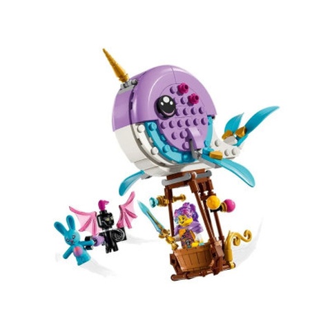 Конструктор LEGO DREAMZzz Повітряна куля Іззі «Нарвал» 156 деталей (71472)