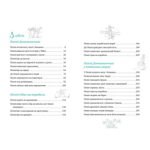 Книга Пригоди Пеппі Довгапанчохи - Астрід Ліндґрен Рідна мова (9786178373399)