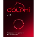 Презервативи Dolphi 3 in 1 3 шт. (4820144770579)