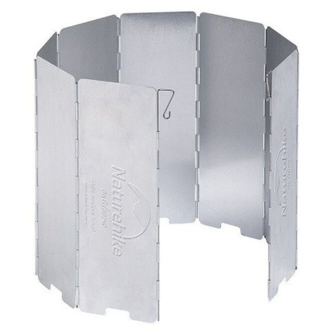 Вітрозахист для пальника Naturehike NH10 NH20CJ008 Steel (6927595749777)