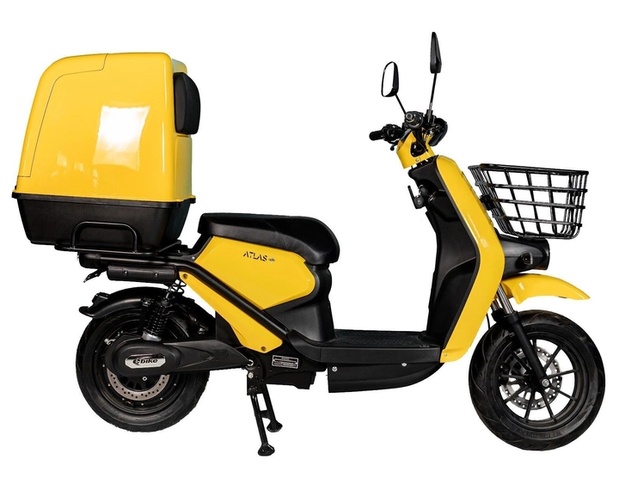 Електроскутер  Atlas Bee Yellow (3035)