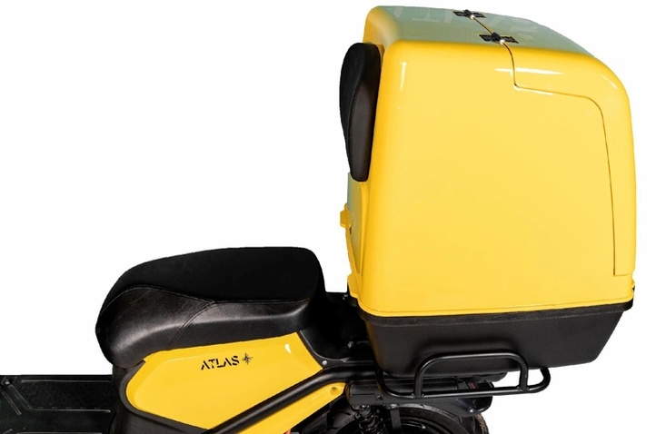 Електроскутер  Atlas Bee Yellow (3035)