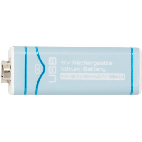 Акумулятор Крона 9V USB Type-C 1000mah Li-ion Beston (9VC-10VC/AA620289)