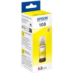 Чорнило  Epson 108 EcoTank L8050/L18050 yellow (C13T09C44A)