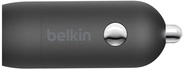 Автомобільний зарядний пристрій  Belkin BoostCharge 30W USB-C Car Charger with Type-C/Type-C (CCA004BT1MBK-B6)