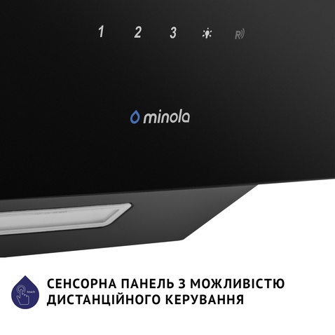 Витяжка  MINOLA HVS 6224 BL 700 LED