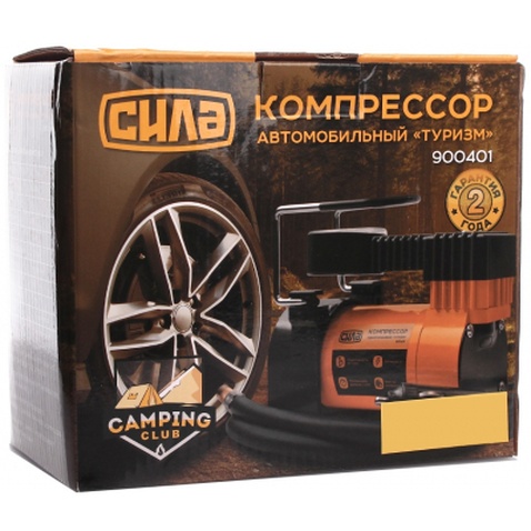 Автомобільний компресор СИЛА СТАНДАРТ 35л/хв, 7 Атм (900401)
