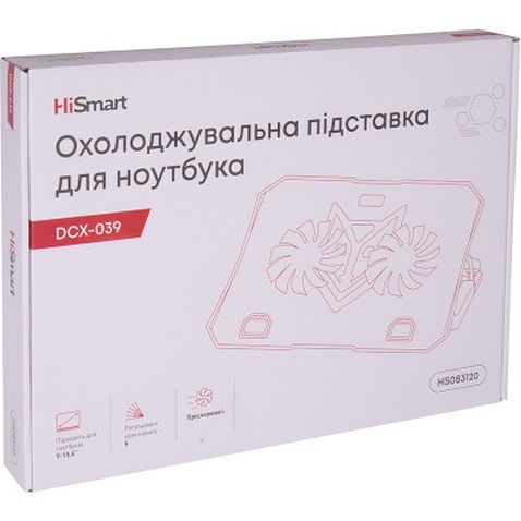 Підставка до ноутбука HiSmart DCX-039 (HS083120)