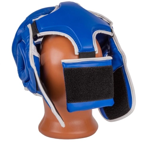 Боксерський шолом PowerPlay 3100 PU Синій L (PP_3100_L_Blue)