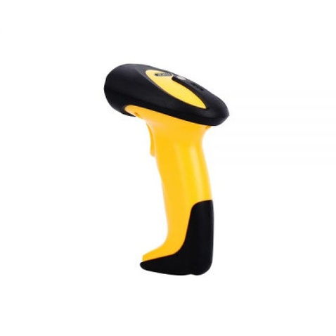 Сканер штрих-коду UKRMARK EV-W2503 2D, 433MHz, USB, IP64, stand, black/yellow (00769)
