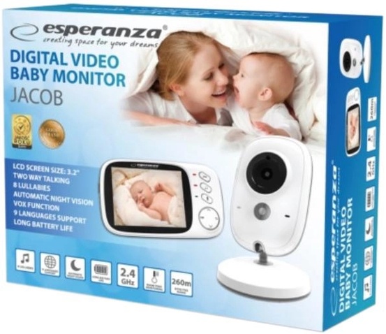Відеоняня Esperanza EHM002 Jacob LCD 3.2