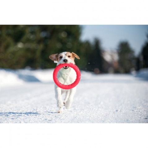 Іграшка для собак Collar PitchDog Кільце для апортування 17 см рожеве (62367)