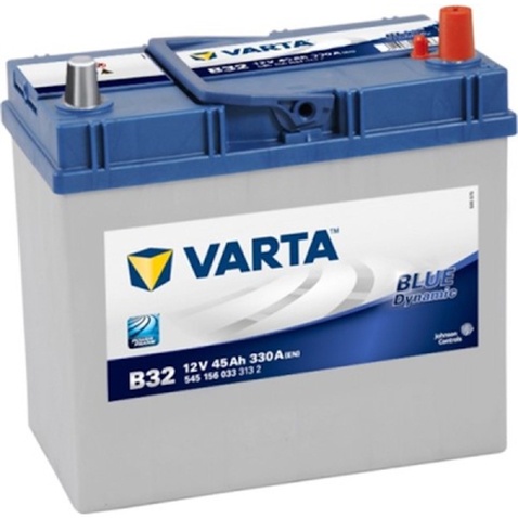 Акумулятор автомобільний Varta Blue Dynamic 45Аh без нижн. бурта (545156033)