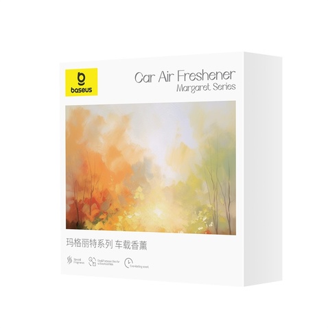 Автомобільний освіжувач повітря  Baseus Margaret Series Car Air Freshener Frosted Gray