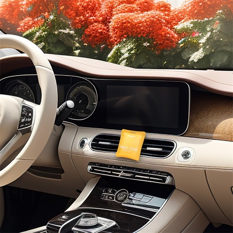 Автомобільний освіжувач повітря  Baseus Margaret Series Car Air Freshener Custard Yellow