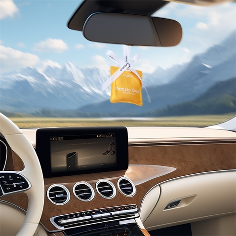Автомобільний освіжувач повітря  Baseus Margaret Series Car Air Freshener Custard Yellow
