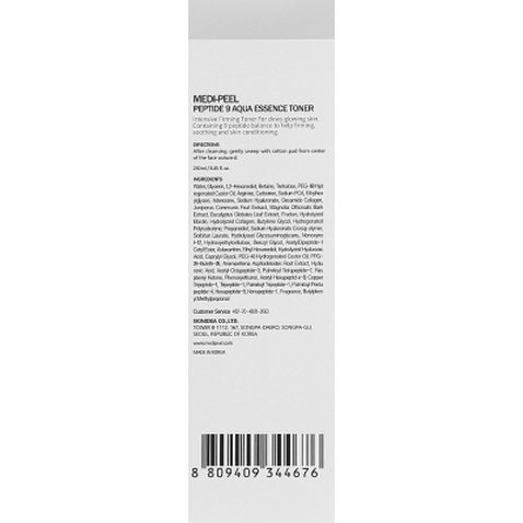 Тонік для обличчя Medi-Peel Peptide 9 Aqua Essence Toner 250 мл (8809409344676)