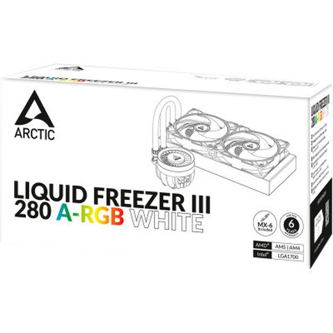 Система рідинного охолодження Arctic Liquid Freezer III - 280 A-RGB White (ACFRE00151A)