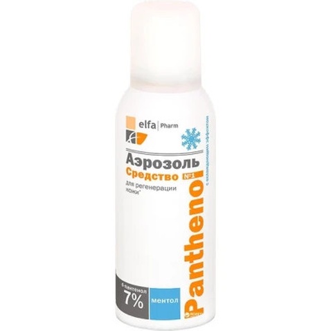 Засіб після засмаги Elfa Pharm Panthenol Аерозоль з охолоджувальним ефектом 150 мл (5901845500098)