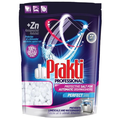 Сіль для посудомийних машин Dr. Prakti У міні-таблетках 1.5 кг (5900308777763)