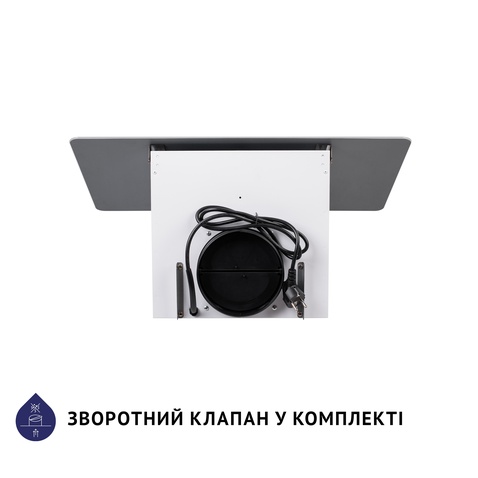Витяжка  MINOLA Декоративна ,похила HDN 6224 WH 700 LED