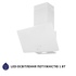 Витяжка  MINOLA Декоративна ,похила HDN 6224 WH 700 LED