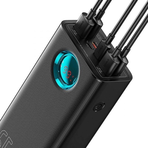 Зовнішній акумулятор Baseus Amblight 26800 mAh 65 W Black