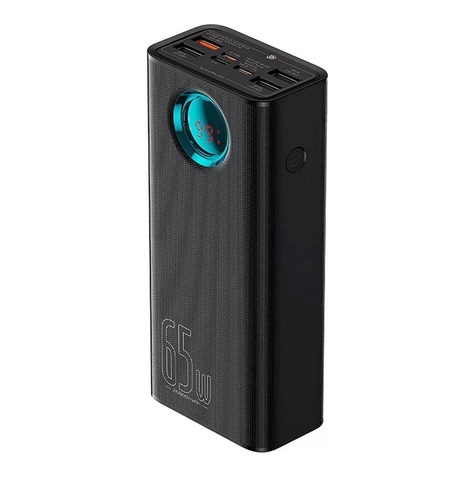 Зовнішній акумулятор Baseus Amblight 26800 mAh 65 W Black