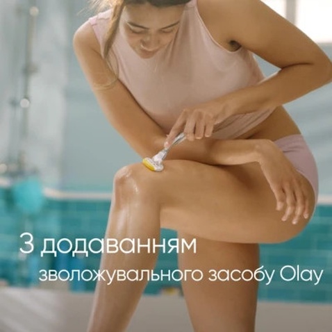 Бритва Gillette Venus ComfortGlide Olay з кокосом з 1 змінним картриджем (7702018339877)