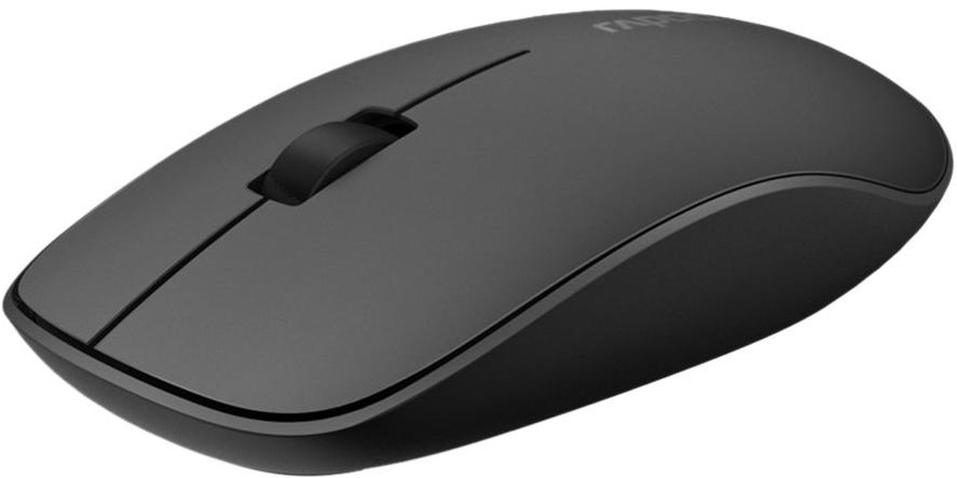 Мишка  Rapoo Wireless Optical Mouse M200 Silent Gray