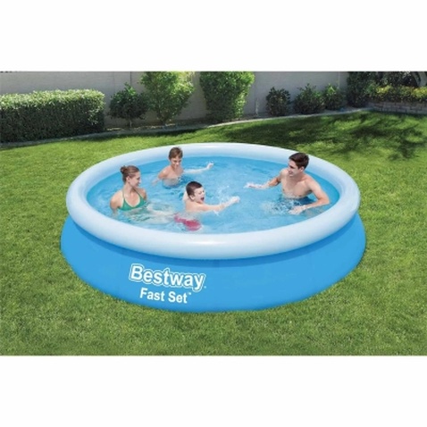 Басейн BestWay Сімейний круглий 366 см Блакитний (BW 57274)