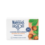 Тверде мило Le Petit Marseillais З олією Ши 2 x 100 г (3574661681108)