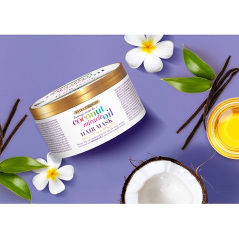 Маска для волосся OGX Coconut Miracle Oil Зміцнювальна 300 мл (3574661685168)