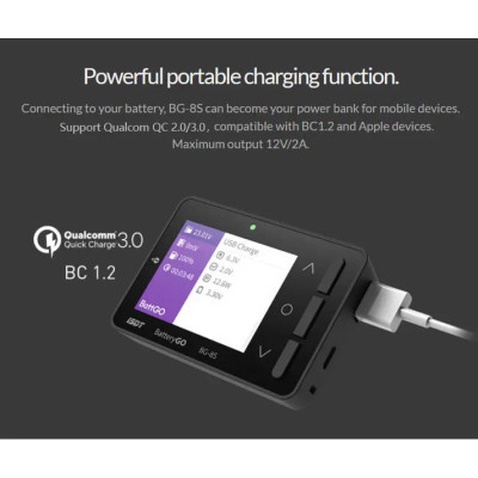 Зарядний пристрій для дрона iSDT BG-8S Battery Meter (HP0015.0013)