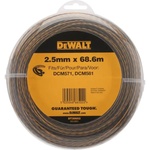 Жилка косильна DeWALT діаметр 2.5 мм, довжина 68.7 м, кручена (DT20652)