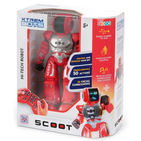 Інтерактивна іграшка BlueRocket Робот-рятувальник Скут STEM (XT3803426)